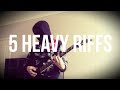 Making heavy riffs even heavier [drop G]