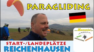 Reichenhausen - Klasse Soaringkante in Thüringen Germany Paragliding Gleitschirm Wasserkuppe Lemmix