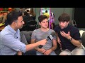 The daily share chats with the guys from smosh