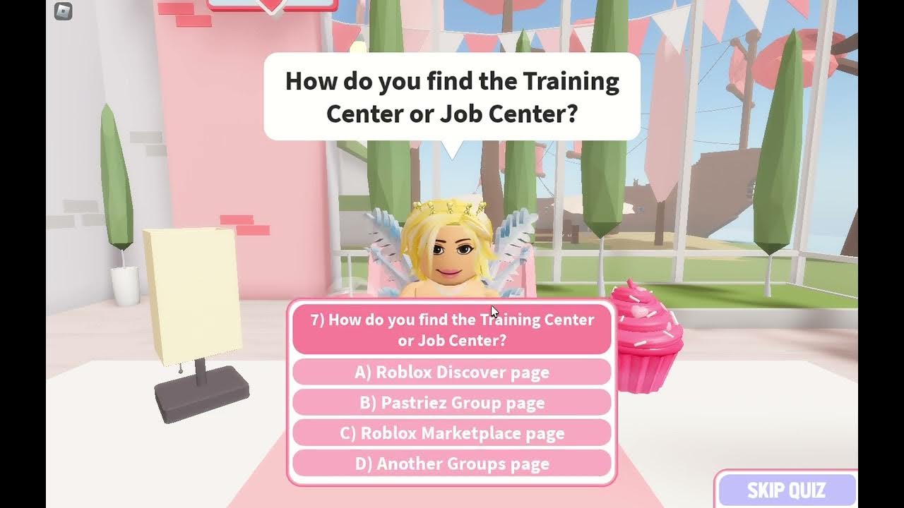 Pastriez Bakery Job Interview/Quiz (ALL ANSWERS) ROBLOX YouTube