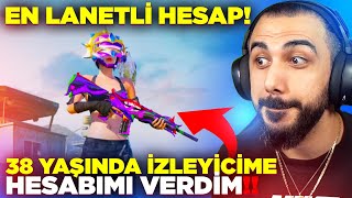 4 YILDIR BUZ DİYARI ÇIKARAMAYAN TAKİPÇİME KENDİ HESABIMI VERDİM!! (ÇOK RİSKLİ OLDU) | PUBG MOBILE