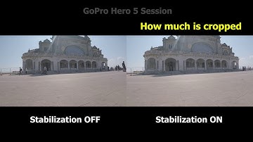 GoPro Hero Session 5 Stabilization Test (crop size)