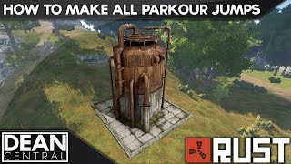 All Rust Monuments Parkour Jump Guide [Radtown & Dome]