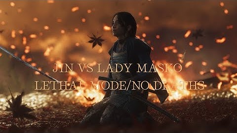 Duel Lady Masako on Lethal mode/NO DEATHS [Ghost of Tsushima Lethal Boss Part 2]