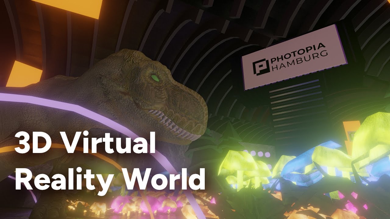 3D Virtual Reality World // Created for Photopia Hamburg & Hamburg Messe und Congress GmbH