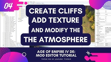 Age Of Empire IV : How to create cliffs, add textures and change the atmosphere - EssenceEditor