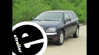 pacifica chrysler hitch trailer wiring 2006 install harness installation