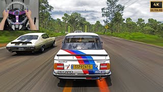 850HP BMW 2002 Turbo VS Classic Cars | Forza Horizon 5 Steering Wheel Gameplay screenshot 4