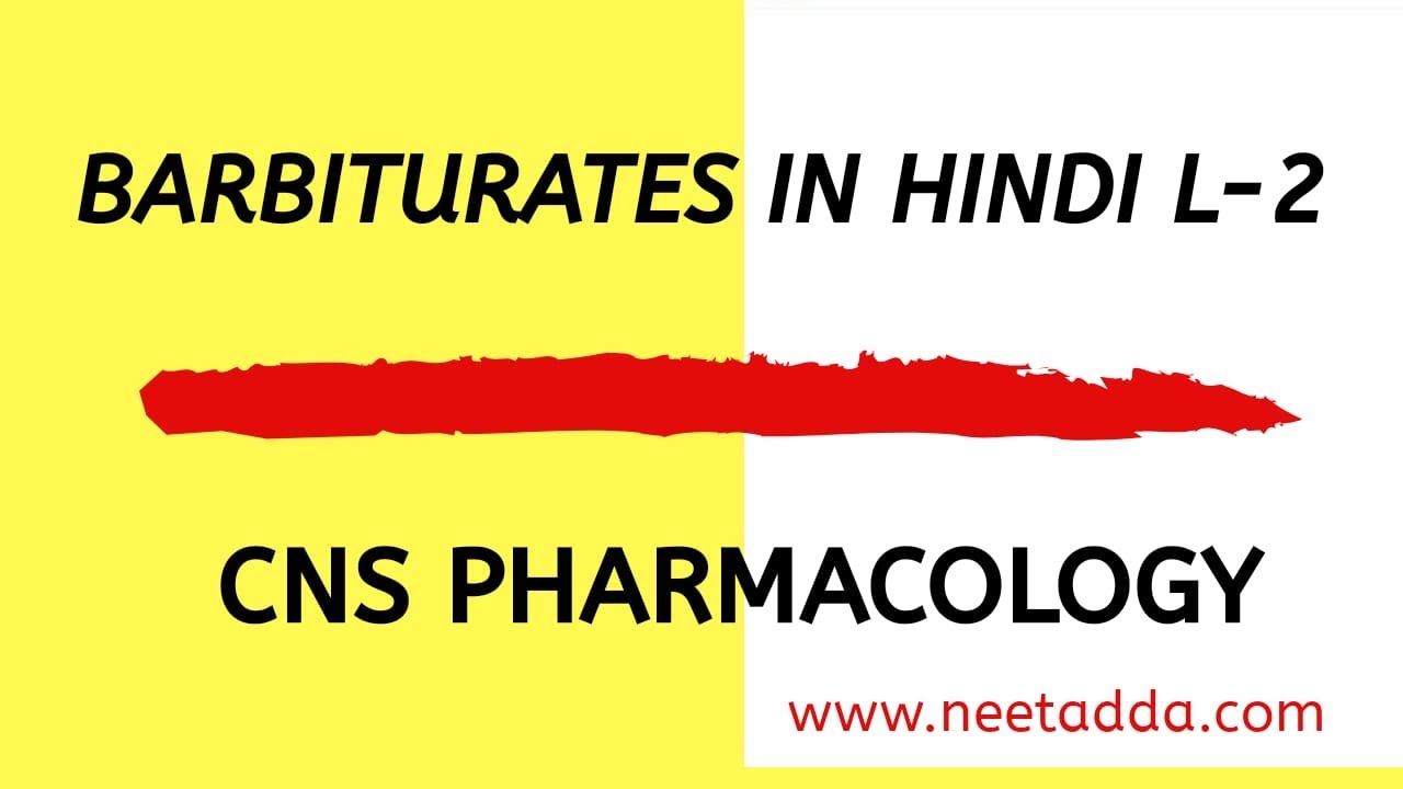 BARBITURATES IN HINDI L-2 