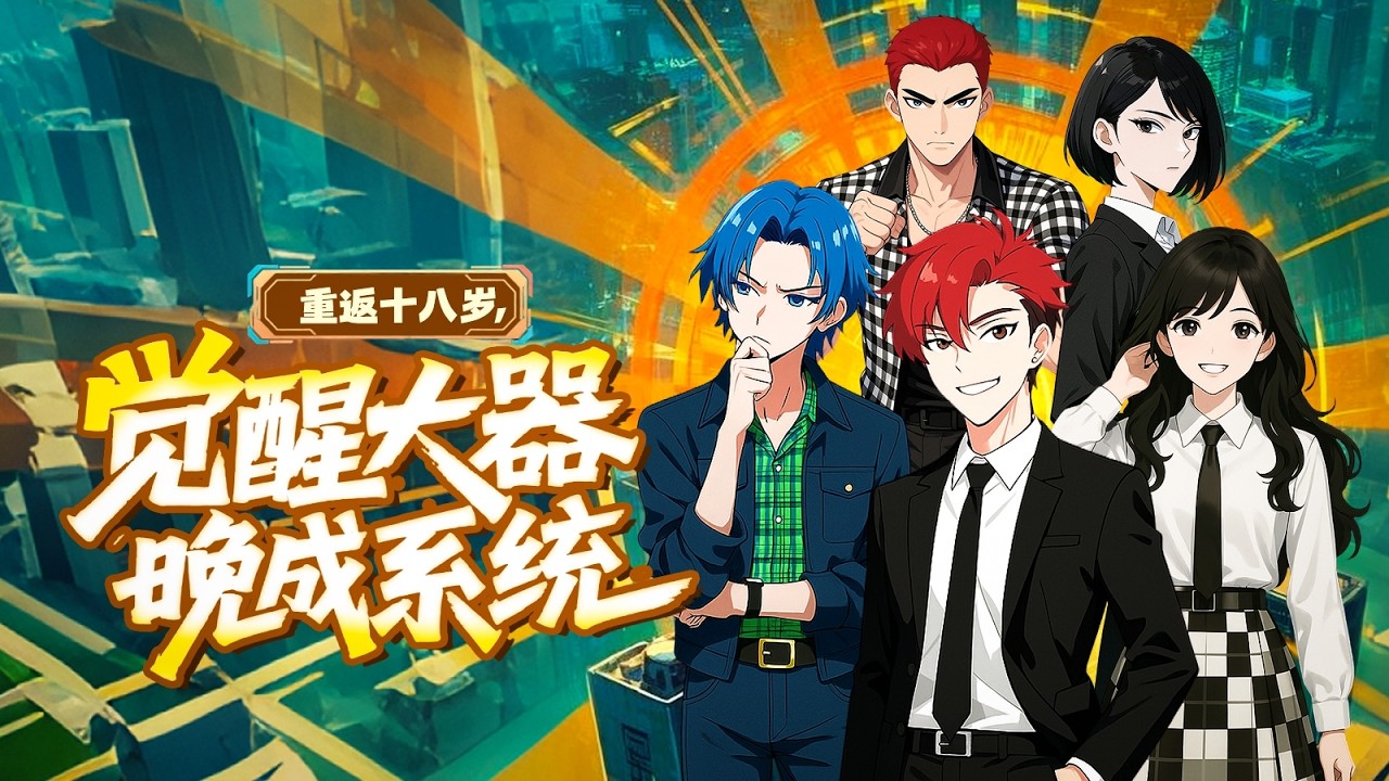 【重生&系統】全集《重返十八歲，覺醒大器晚成系統》：綁定「大器晚成」系統，他誓要逆轉前世悲劇。#anime #animation #動漫 #廢柴逆襲 #系統