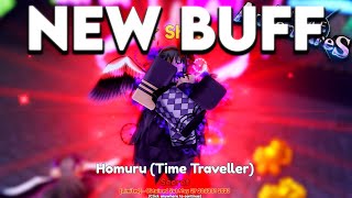 Showcasing New BUFFED Homuru Time Traveller Is INSANELY... In Anime Adventures Update 13.5! Roblox