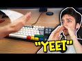 dani yeets keyboard