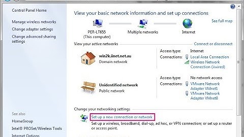 how to create dial up connection in windows 7