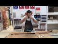 Retro Side Table - Biscuit Cutter and Clamping