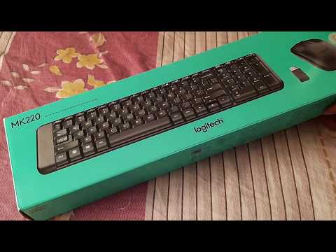 Wireless Keyboard and Mouse Unboxing - MK220