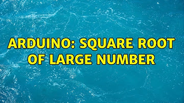 Arduino: square root of large number