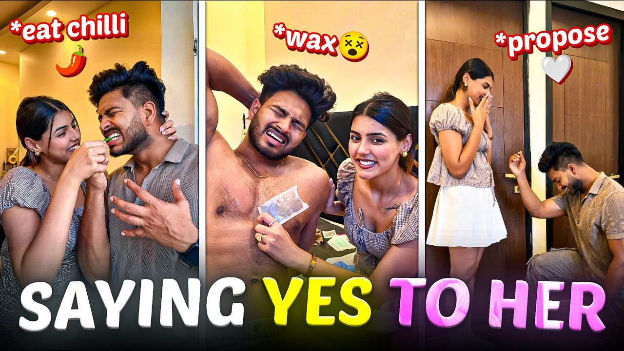 Saying yes to muskan pt.2🙂*Gone wrong 😭|Nitesh Paswan