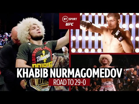 Khabib nurmagomedov's road to 29-0! Undefeated. Undisputed. | ufc on bt sport