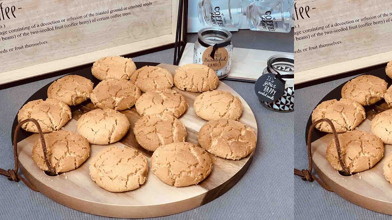 Cookies au beurre de cacahuète super facile (peanut butter cookies)