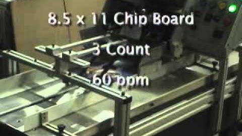 XM-RTC System - Reverse In-line Batch Counting