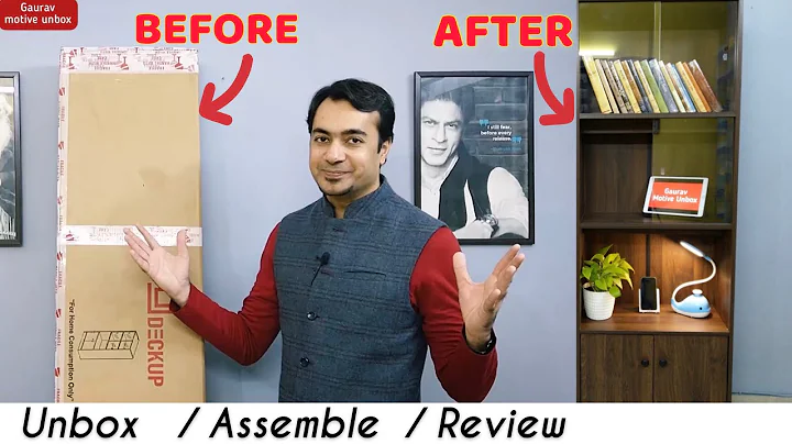 DECKUP Cove Book Shelf/Display Unit / Unbox, Assemble & Review.