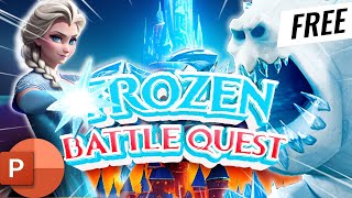 Frozen Battle Quest PowerPoint Game | Best PPT Games screenshot 4