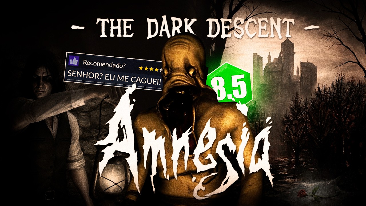 O MACABRO JOGO DE TERROR | Amnesia: The Dark Descent