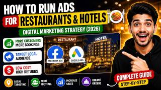 👉 How to Run Ads for Restaurants & Hotels 🍽️ | Digital Marketing Strategy (2026)