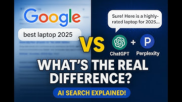 Google vs AI Search: What’s the Real Difference? 🤖🔍 #google  #aisearch  #chatgpt  #perplexityai
