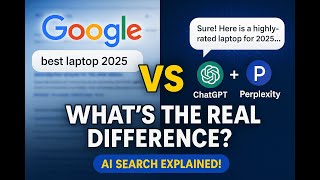 Famous Google vs AI Search: What’s the Real Difference? 🤖🔍 #google  #aisearch  #chatgpt  #perplexityai Net Worth