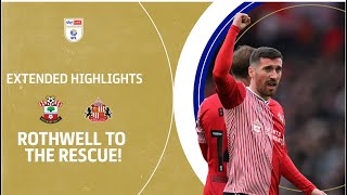 ROTHWELL TO THE RESCUE! | Southampton v Sunderland extended highlights