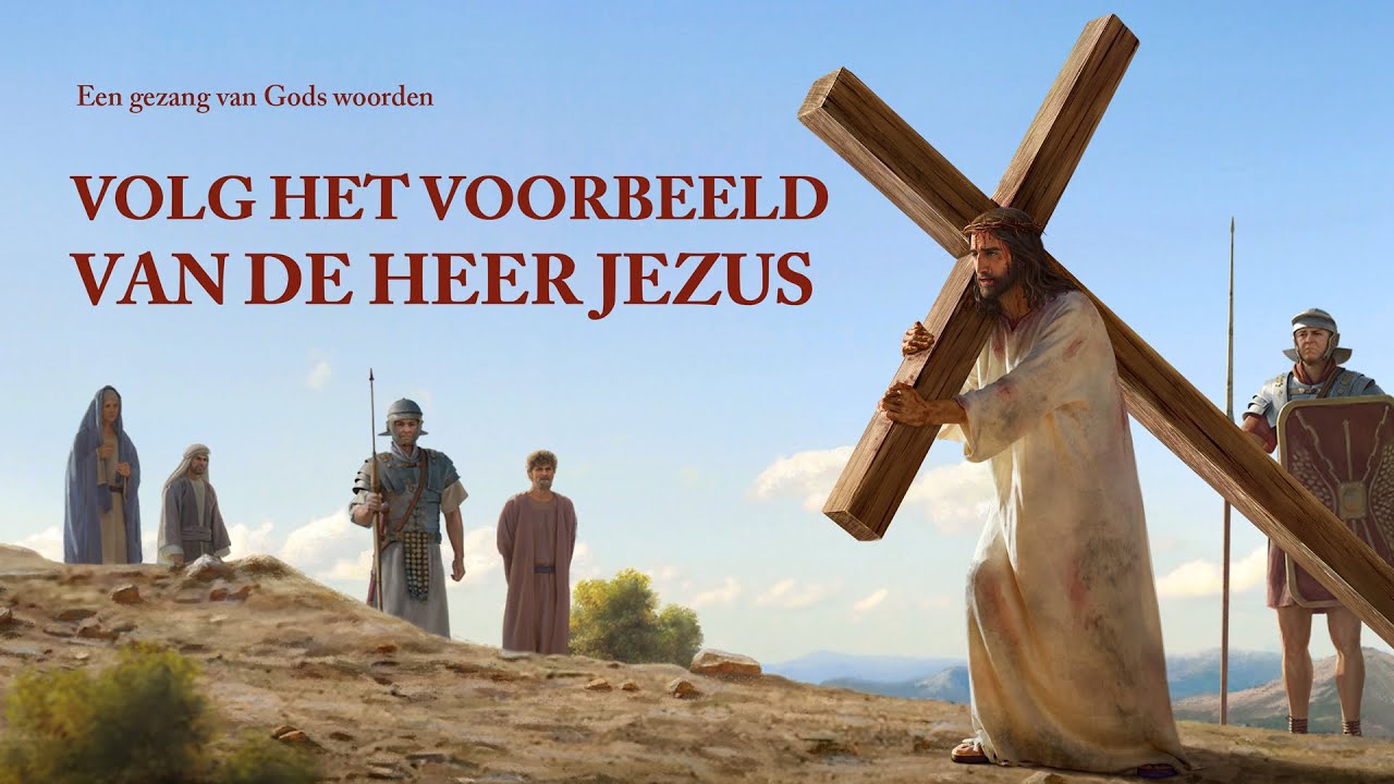 Christelijk lied ‘Volg het voorbeeld van de Heer Jezus’