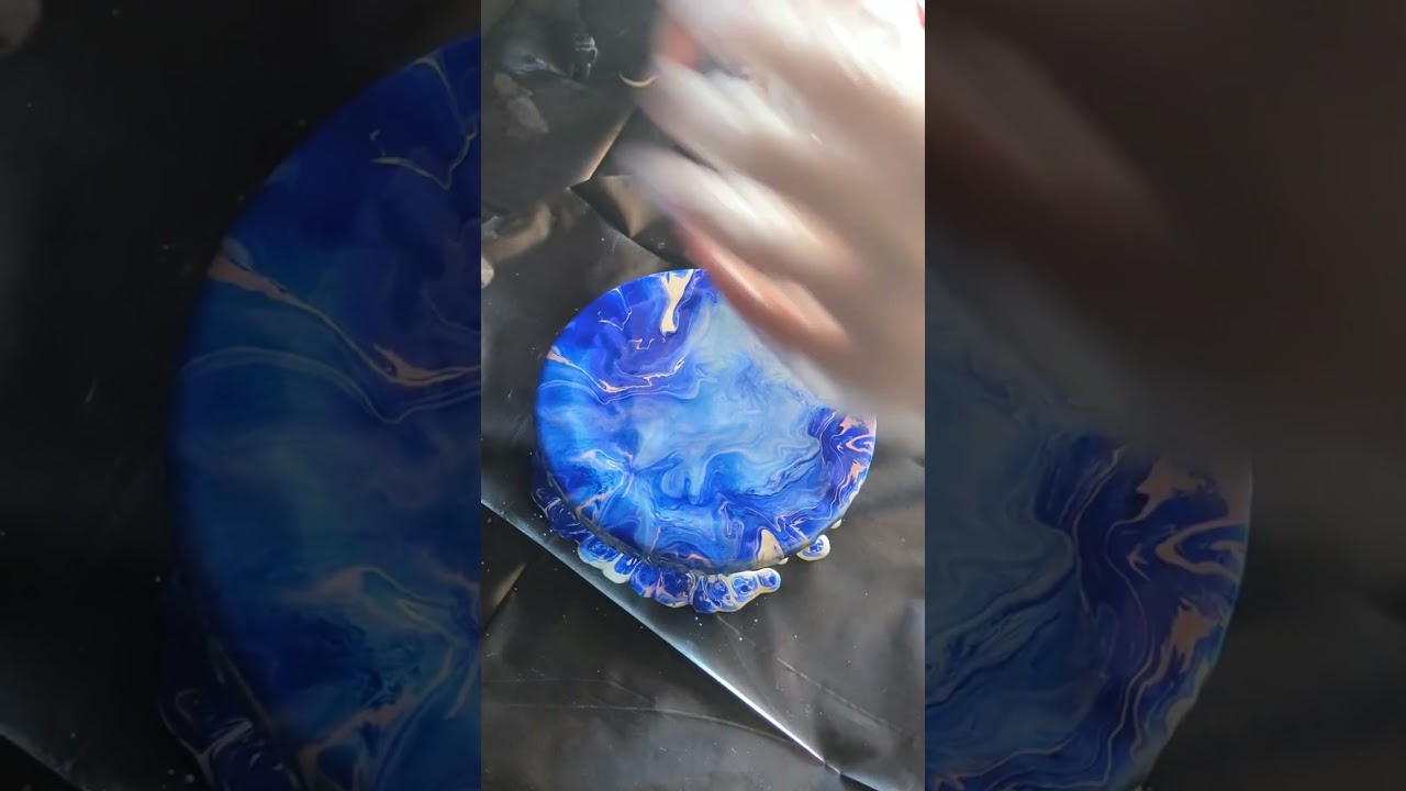 You won't believe how this color blend turns out #art #shorts #satisfying
