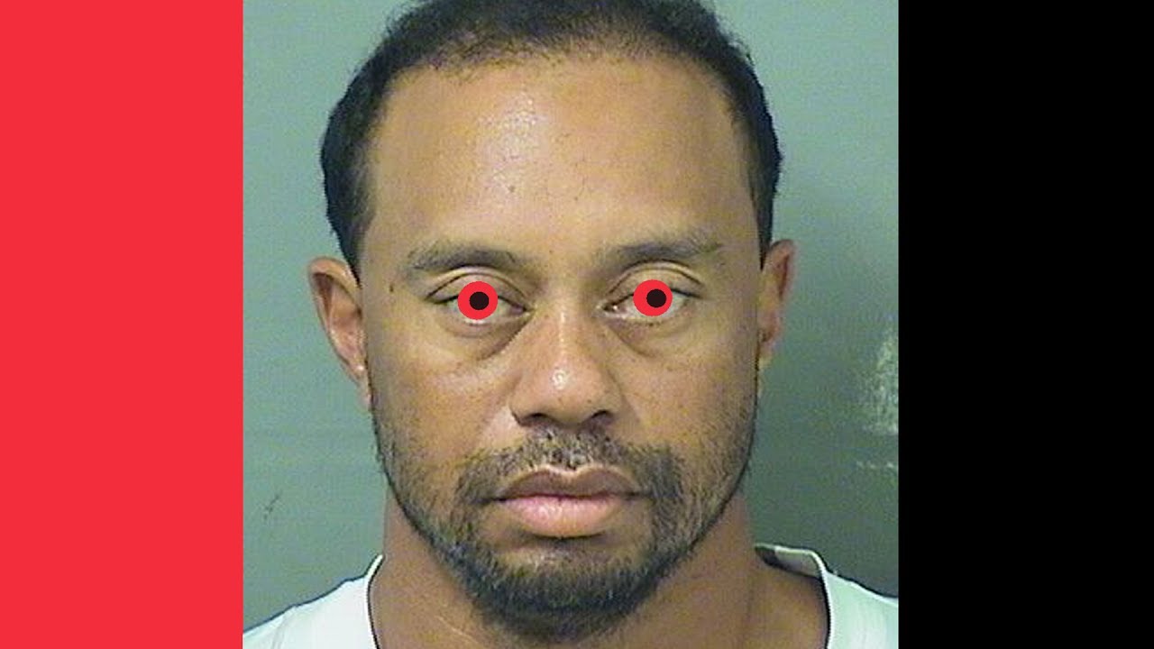 Tiger Woods' Mugshot - YouTube