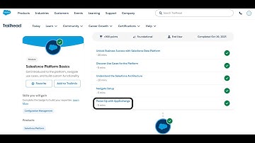 Power Up with AppExchange | Salesforce Platform Basics | Trailhead | Salesforce | Virtual Internship