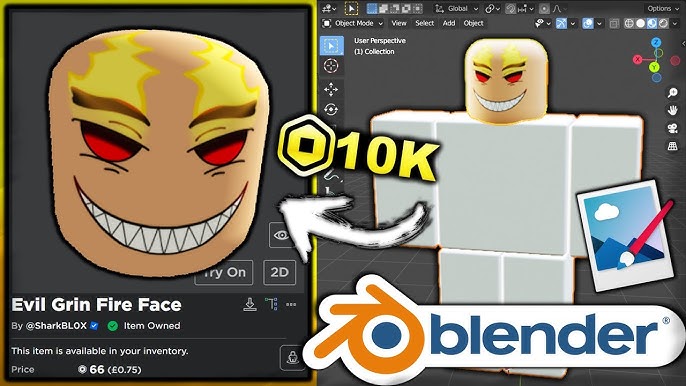 How to make your own roblox limited face