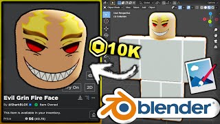 How To Make Roblox UGC Faces \& Earn Robux! (FULL TUTORIAL FOR BEGINNERS)