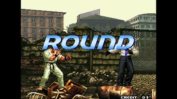 King of Fighters 2000 ( Arcade ) - Takuma / Clark / Joe / K