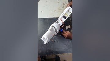 InMoov bicep Right hand testing