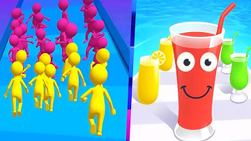 Join and clash vs Tall man run ALL LEVEL GAMEPLAY ANDROID IOS walkthrough