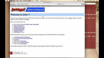 Oxxus.net Jetty installation tutorial video