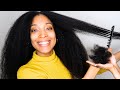 Combing My Tailbone Length Hair For The First Time In 3 Years ! 😱 THICKNESS &amp; VOLUME