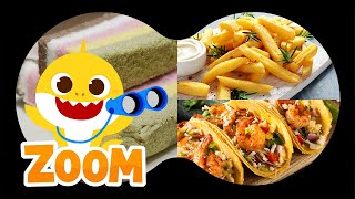 What's this, Baby Shark? | Yummy Meal Time | Puzzle Game for Kids | Zoom Zoom Zoom | +Compilation screenshot 5
