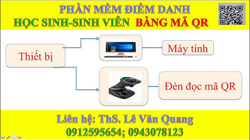 PHẦN MỀM  ĐIỂM DANH TỰ ĐỘNG HS-SV BẰNG MÃ QR-TỪ FILE EXCEL