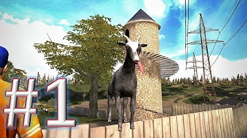Goat Simulator Free gameplay walkthrough 1 android & ios