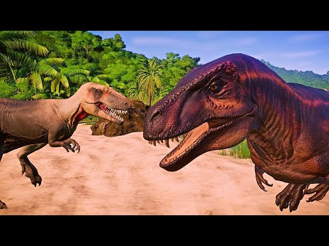 DINOSSAURO REX do POPPY PLAYTIME  Jurassic World Evolution 🌎 Jogo de  Dinossauro 