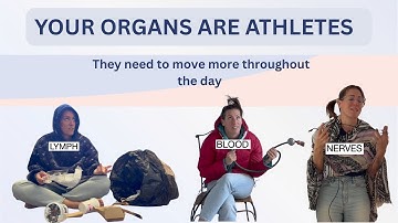 YOUR ORGANS ARE ATHLETES