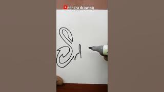 menggambar logo slank