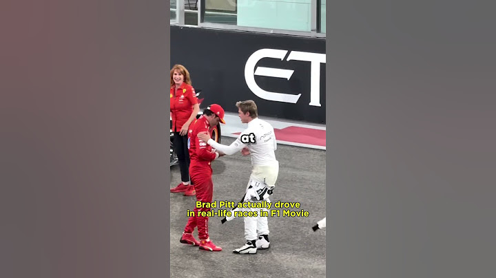 Brad Pitt Drove in Real Life F1 Races For F1 Movie #f1themovie #bradpitt #f1 #movies #news