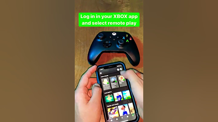 How to play XBOX on your phone with GAME CLOUD